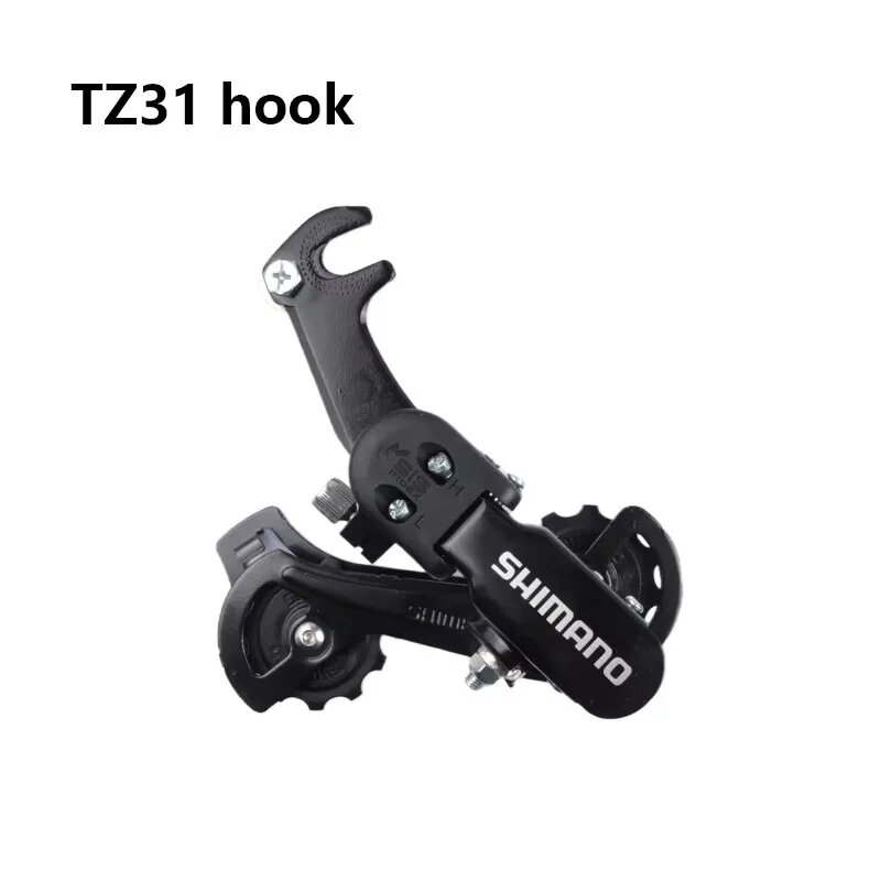 Shimano TOURNEY RD-TZ31-GS черный задний переключатель для горного велосипеда 6/7/18/21 скорости, Черный