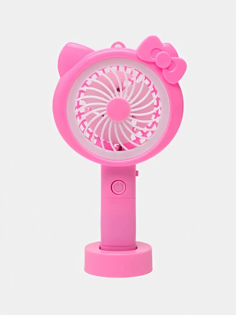 Вентилятор настольный "Hello Kitty", портативная модель, с подсветкой