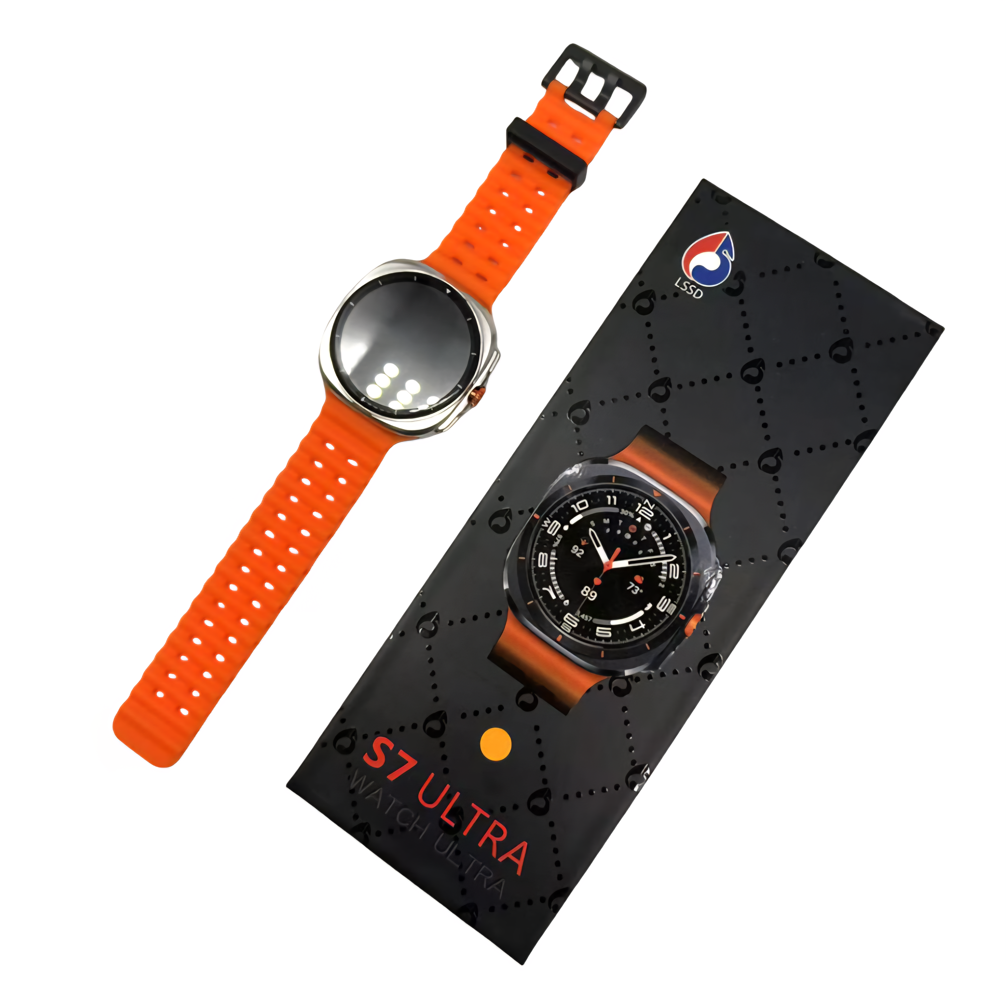 Умные часы Ultra SmartWatch S7, Bluetooth, водонепроницаемость IP67 — фото 1