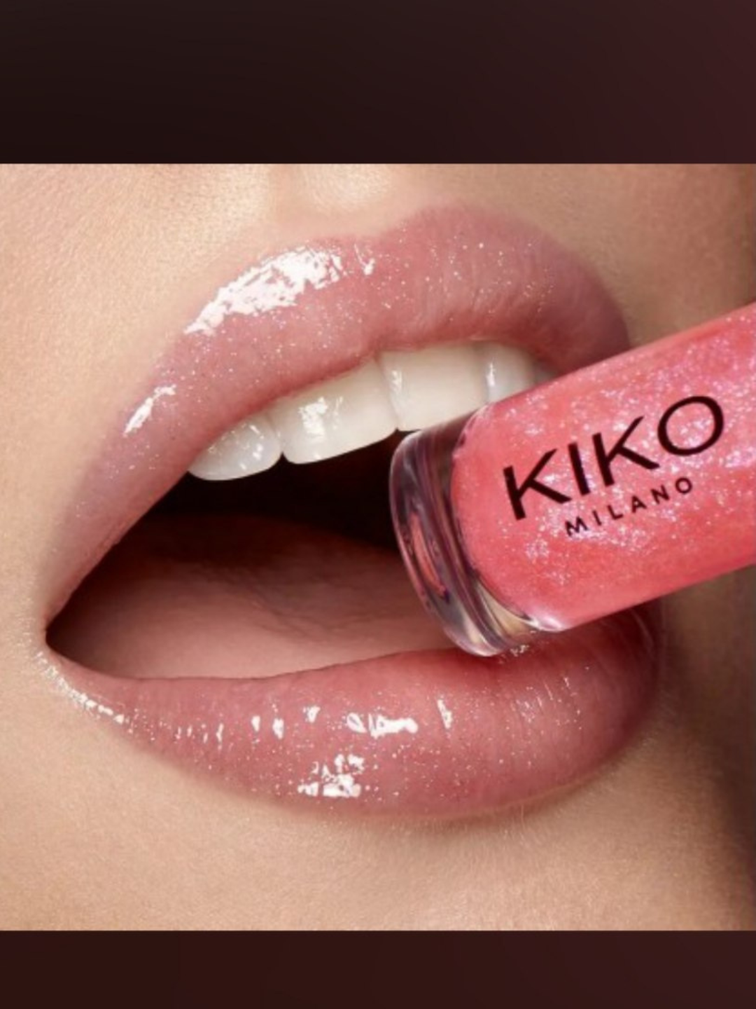 Помада блеск для губ, смягчающий и сияющий, с эффектом 3D, KIKO — фото 1