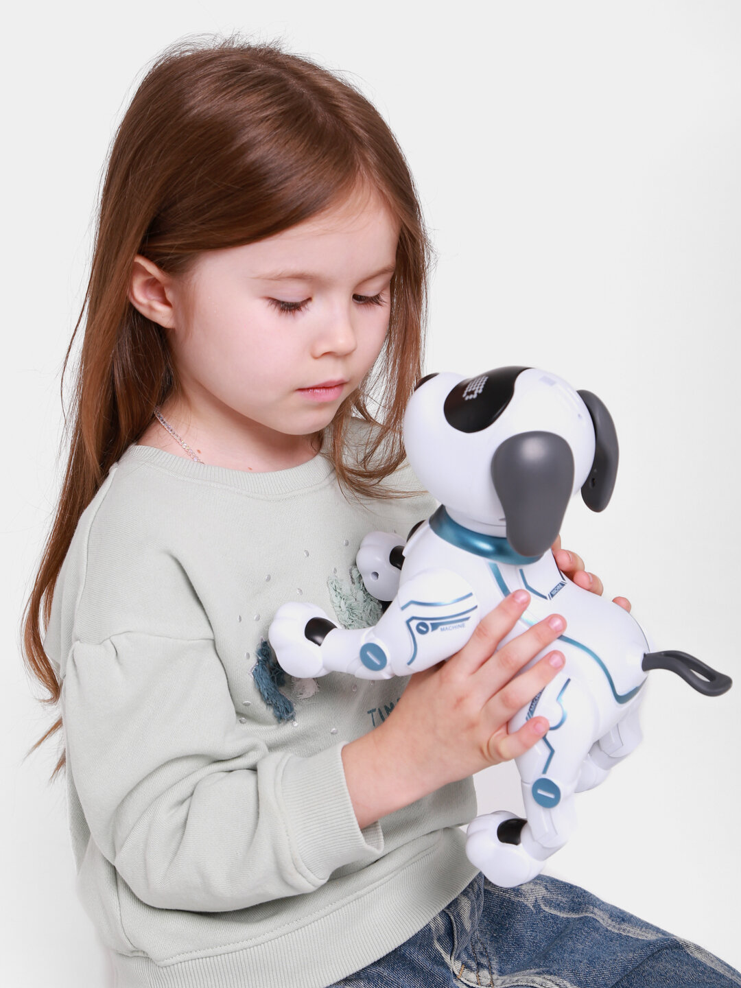 Робот-пёсик интерактивная умная игрушка-собачка для детейРобот-пёсик интерактивная умная игрушка-собачка для детей