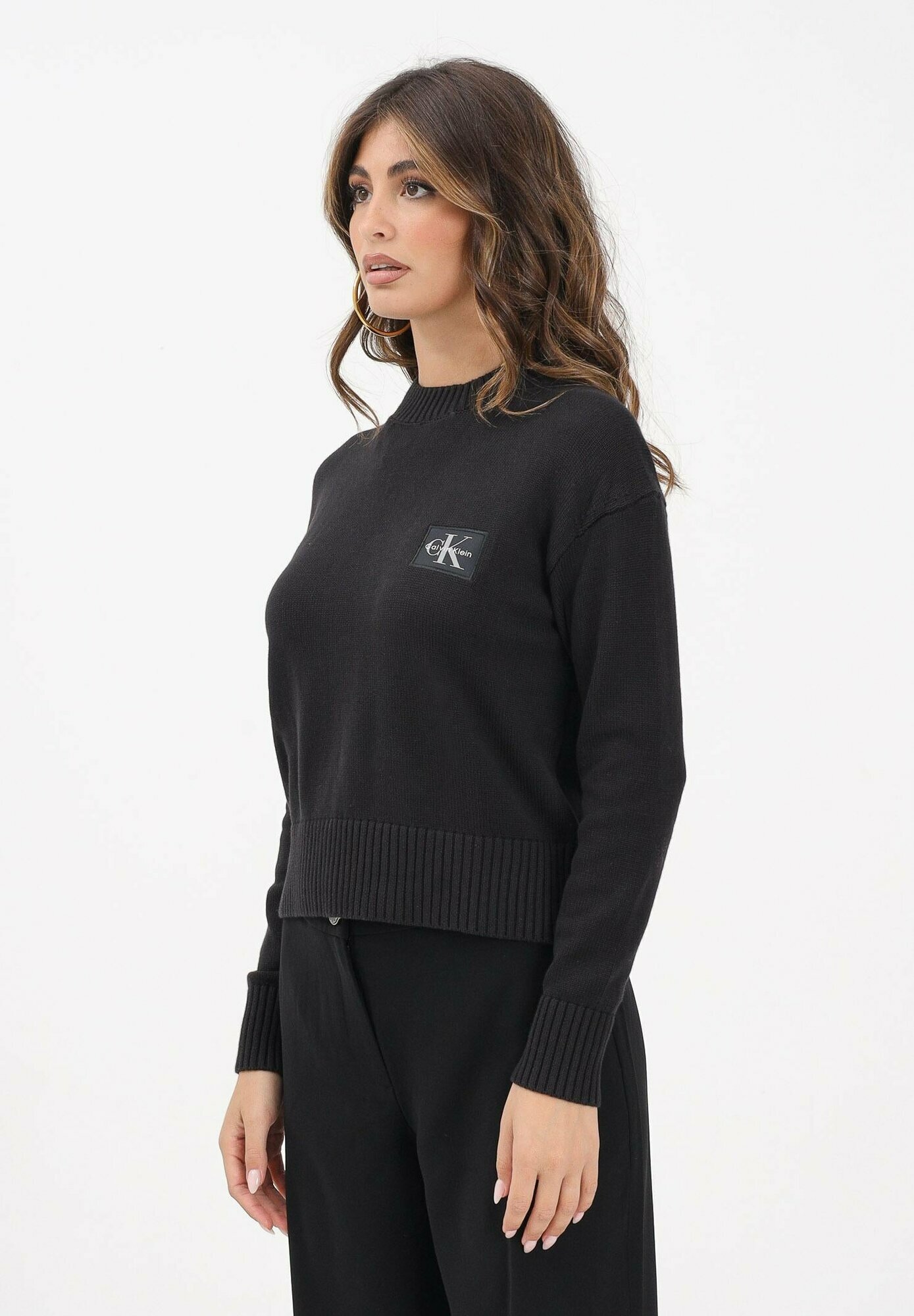 Свитер Calvin Klein Jeans, размер L, , чёрный — фото 1