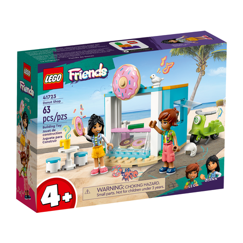 Конструктор LEGO Friends 41723 Магазин пончиков, 63 дет. lego friends 41315 магазин для сёрфингистов в хартлейке 186 дет