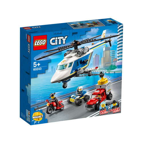 Конструктор LEGO City Police 60243 Погоня на полицейском вертолёте, 212 дет.