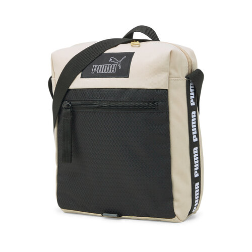 фото Сумка кросс-боди puma evo essentials portable спортивная, бежевый, черный