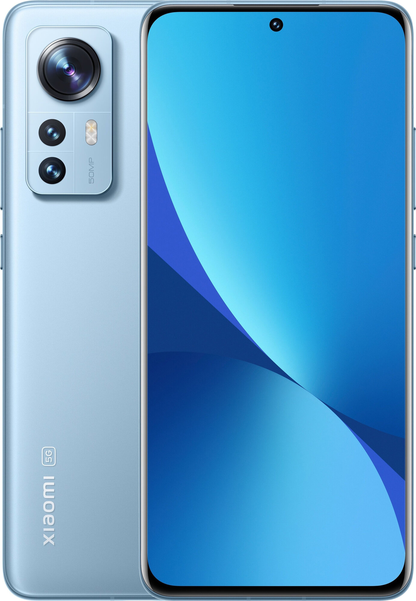 Смартфон Xiaomi 12 L3 RU Blue/6.28"FHD+(120Hz)/SD8G1/8GB/128GB/And12/50+13+5/32MP/NFC/5G/4500mAh