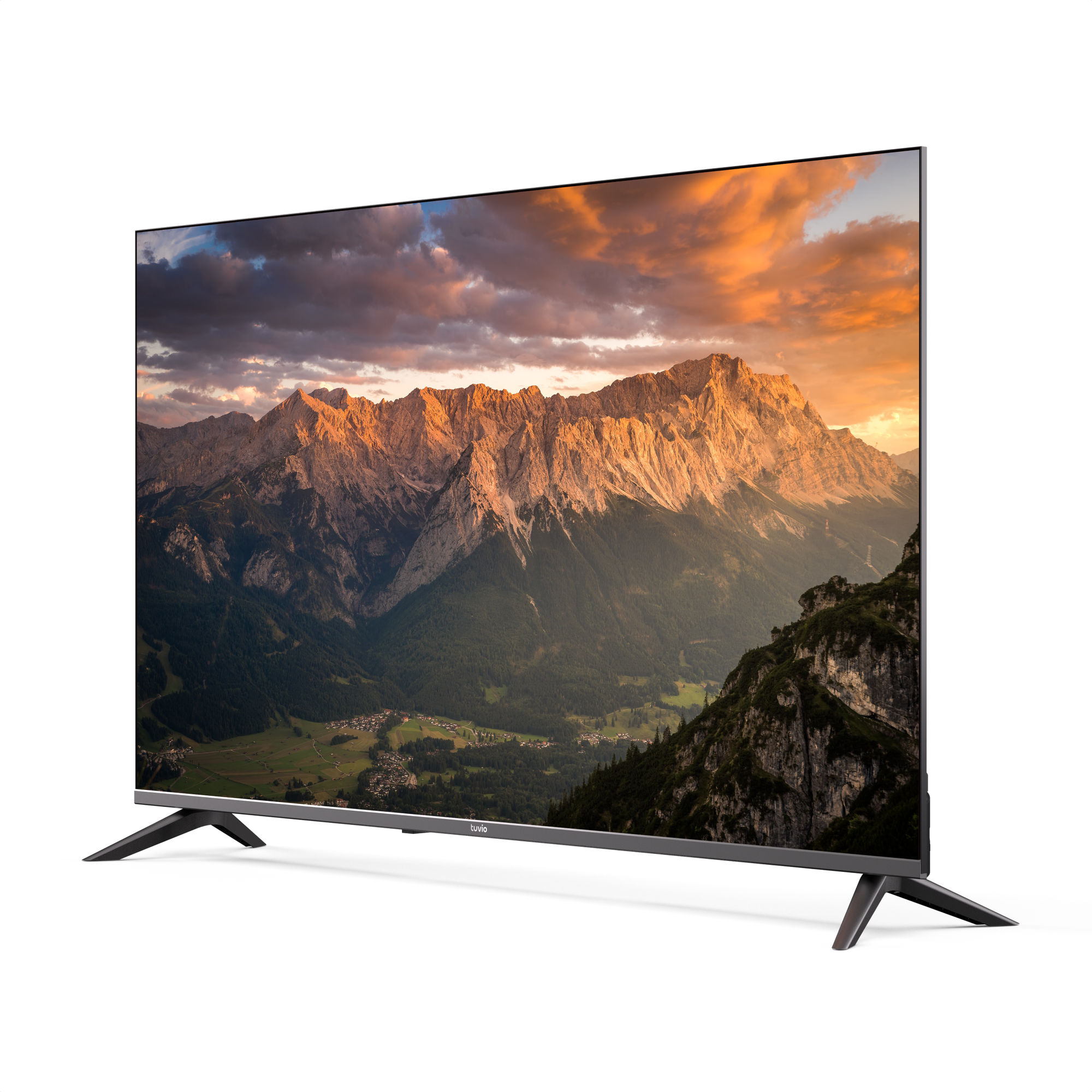 50” Телевизор Tuvio 4K ULTRA HD DLED Frameless на платформе YaOS, TD50UFGEV1, темно-серый