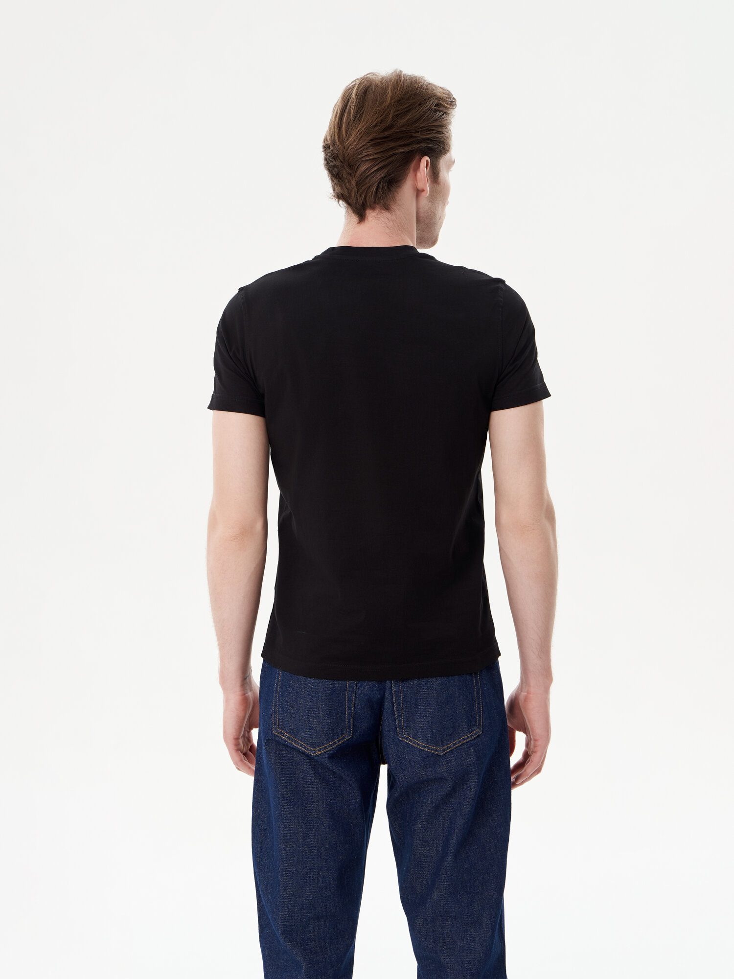 Футболка DIESEL, размер L, чёрный — фото 1