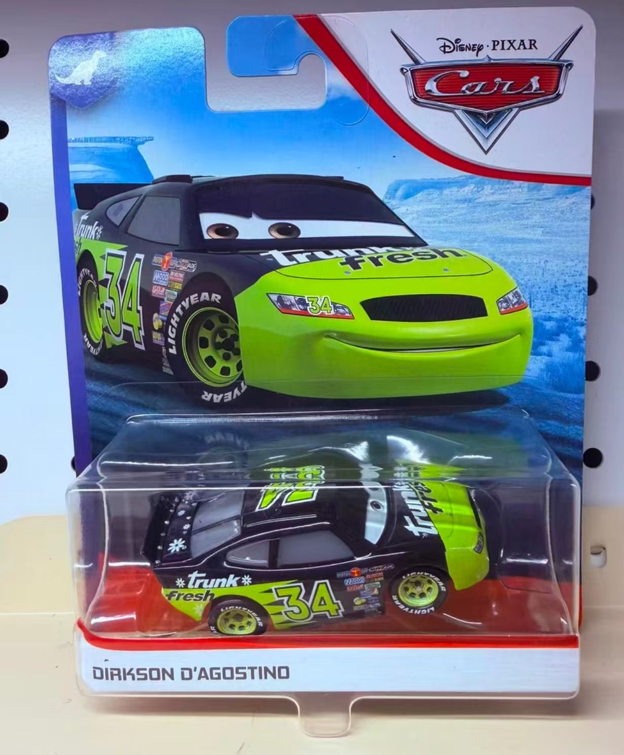 Mattel & Cars, Тачки, гонщик Кубка Поршень №34