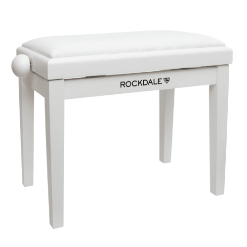 Банкетка для пианино Rockdale RHAPSODY 131 SV WHITE HONEY