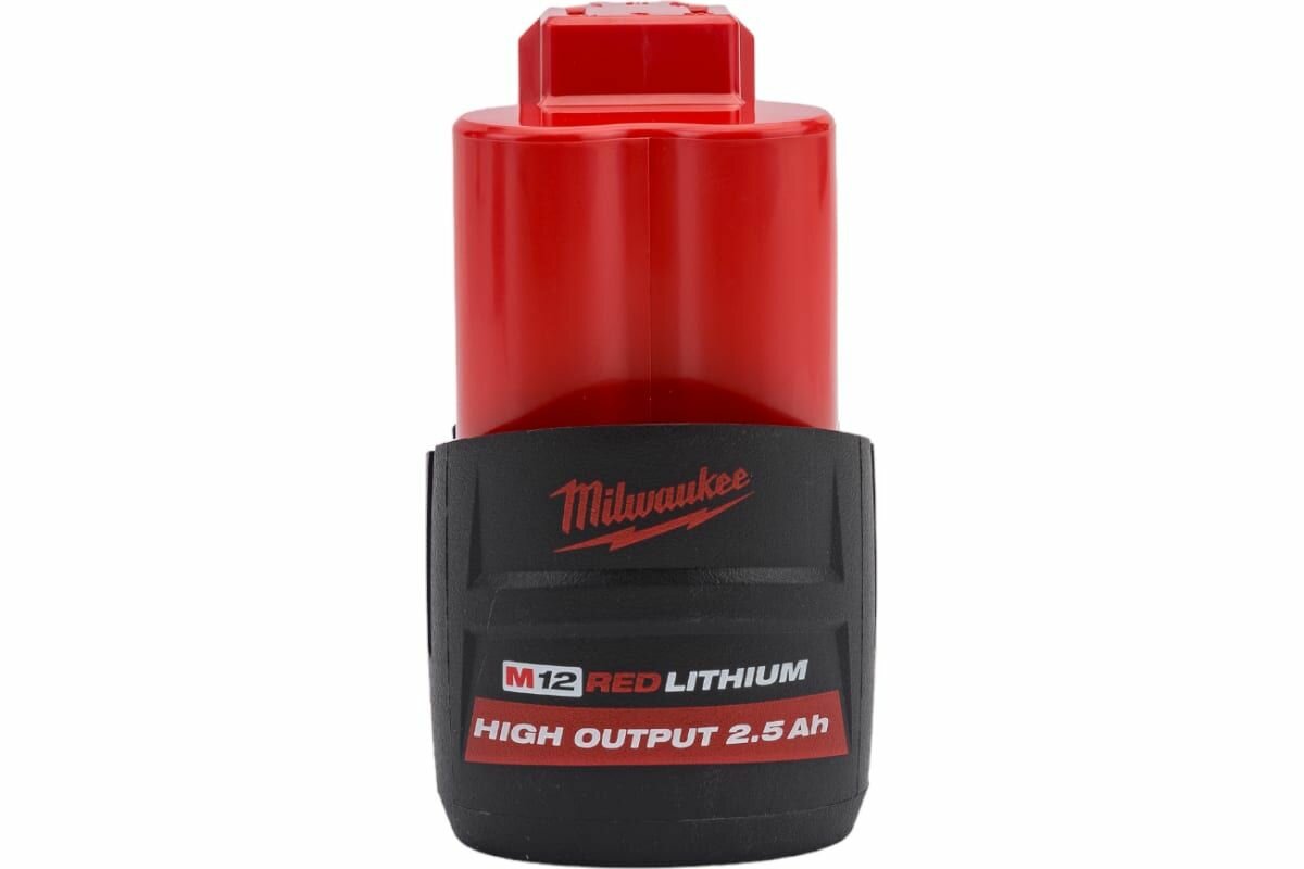 Аккумулятор Milwaukee M12 B2.5, Li-Ion, 12 В, 2.5 Ач, - фото №3