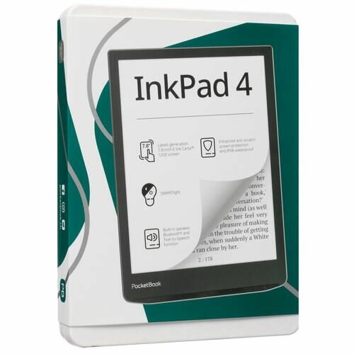 78" Электронная книга PocketBook InkPad 4 черный