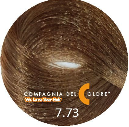 COMPAGNIA DEL COLORE краска для волос 100 МЛ 7.73
