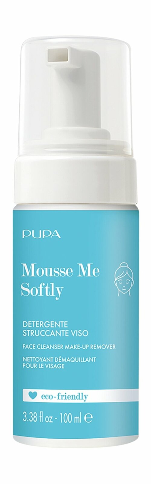 PUPA Пенка для умывания Mousse Me Softly, 100 мл