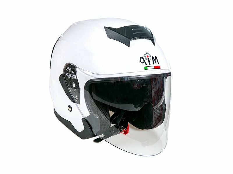 Шлем AiM JK526 White Glossy XL — фото 2