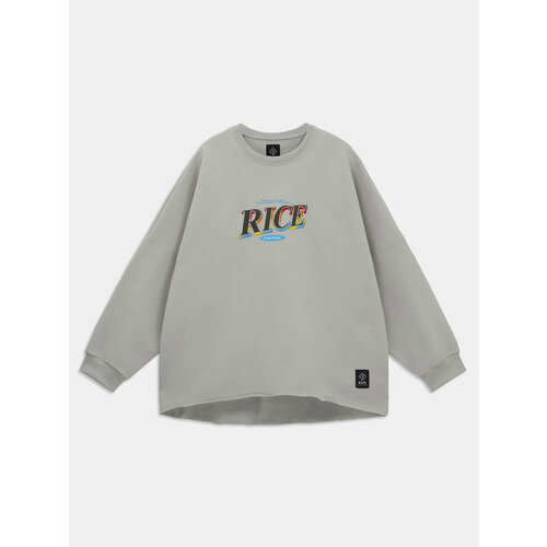 Свитшот Rice, размер L, серый