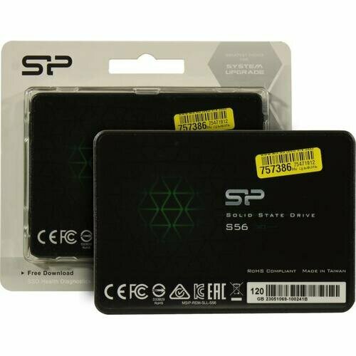 SSD Silicon power Slim S56 120 Гб SP120GBSS3S56B25