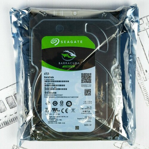 35 жесткий диск Seagate BarraCuda 4Tb 1003900₽