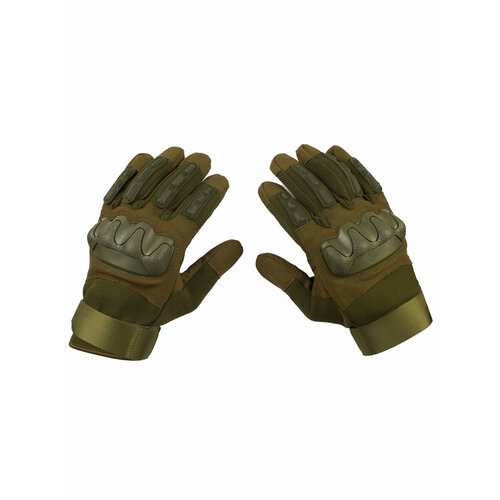 Перчатки тактические закрытые Wave цвет олива зеленая (размер: xl) перчатки тактические 2 застежки мягкие закрытые цвет олива olive размер m