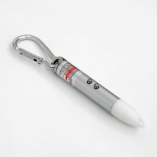 Лазерная указка Мастер К с карабином 3 LR44 2 х 2 х 85 441₽