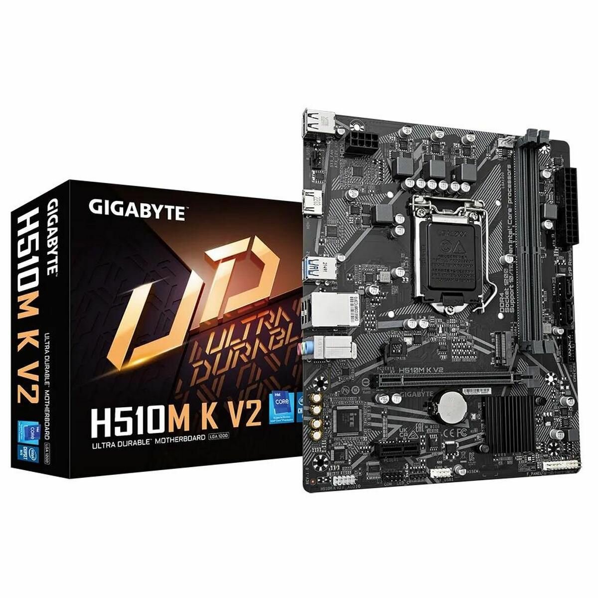 GigaByte Материнская плата Gigabyte H510M K V2 {Socket 1200 Intel H470 mATX} Ret