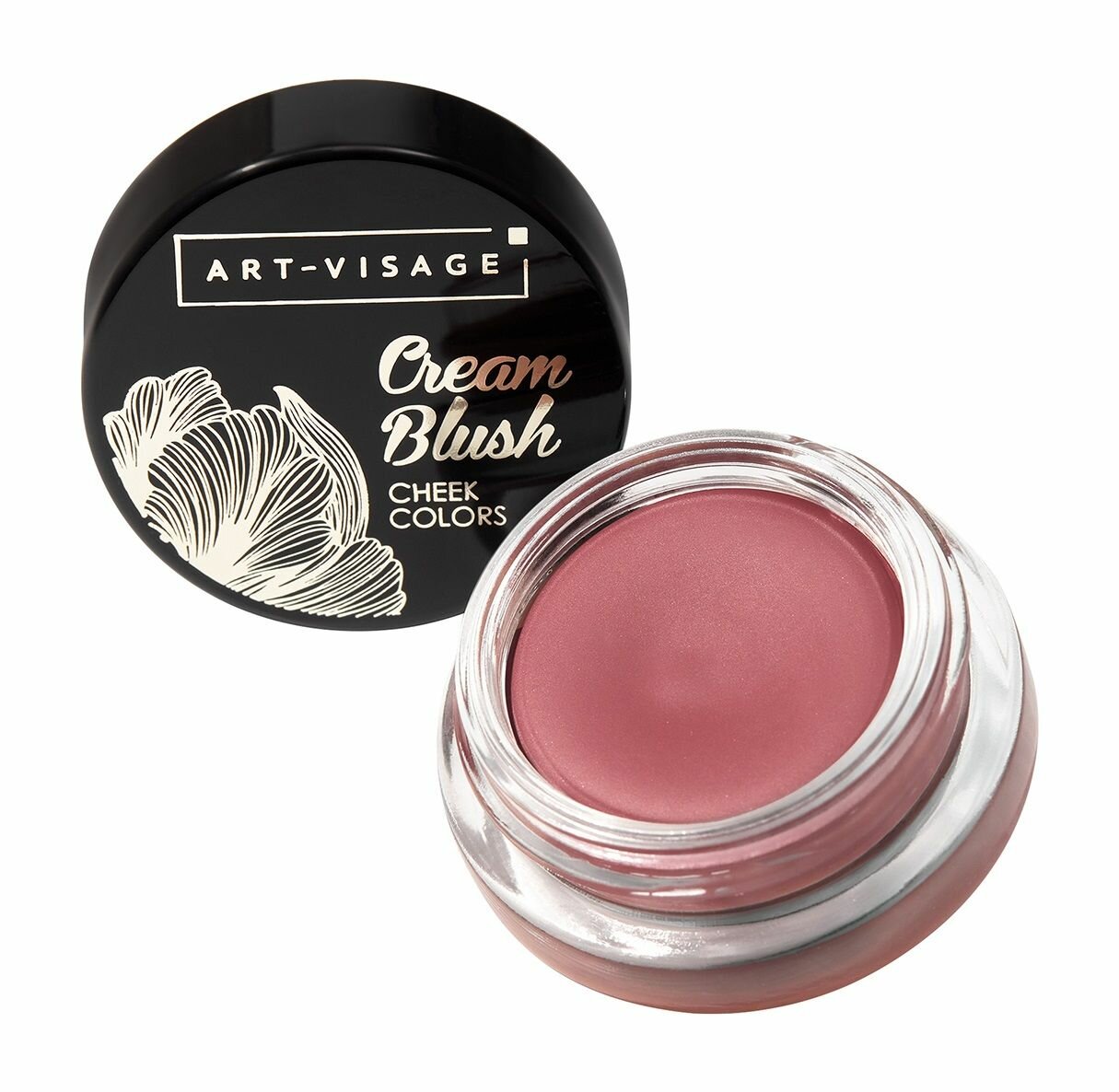 ART-VISAGE Румяна кремовые "CREAM BLUSH" 01 ягодный сорбет