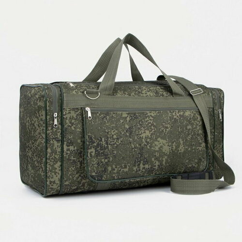 фото Сумка дорожная зфтс56 см, зеленый