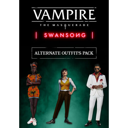 Vampire: The Masquerade – Swansong Alternate Outfits Pack DLC (Steam; PC; Регион активации Не для РФ)