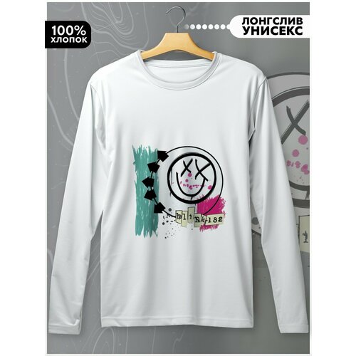 фото Лонгслив бруталити, размер l, белый