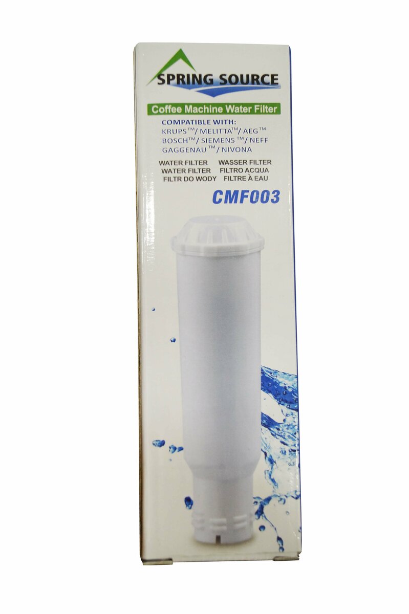 KRUPS Claris F08801 Water Filter Cartridge for Krups AEG Coffee Machines