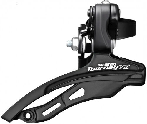 Переключатель передний Shimano Tourney TZ500 3х7/6 скоростей, верхняя тяга AFDTZ500DSTM6RHR