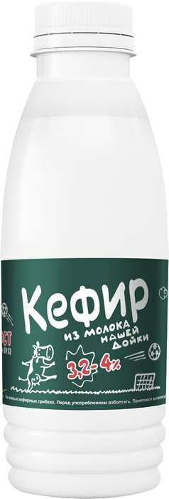 Кефир Из молока Нашей дойки 3.2-4% 430г