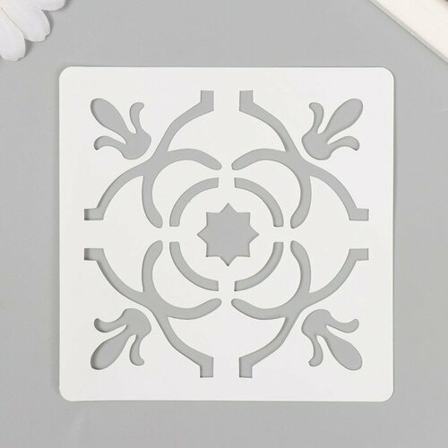 Трафарет плитка 11х11 см 1шт 358₽