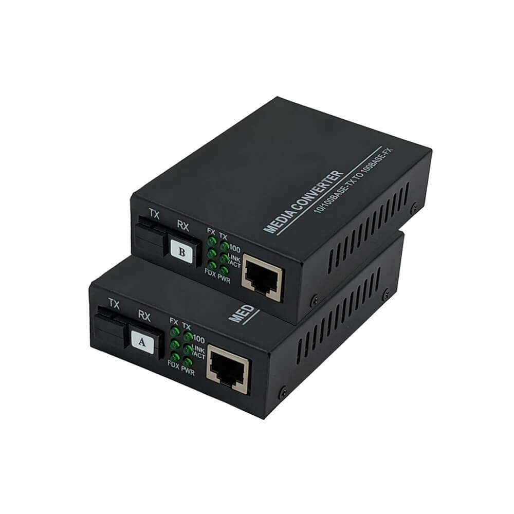 MC WDM 20 км 10/100Base-T – 100Base-X 1310 | 1550 нм RJ-45 SC комплект