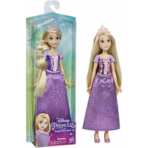 Кукла Disney Princess Royal Shimmer Rapunzel, модная кукла с юбкой и аксессуарами