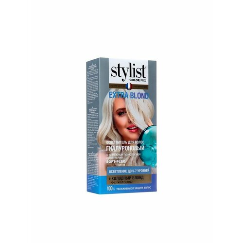 Осветлитель для волос EXTRA BLOND STYLIST COLOR PRO гиалурон осветлитель для волос eclair super blond 100 мл