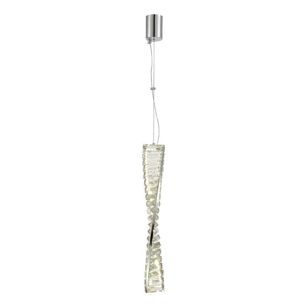 ST LUCE SL6205.103.01 Светильник подвесной ST-Luce Хром/Прозрачный LED 1*11W 3000K