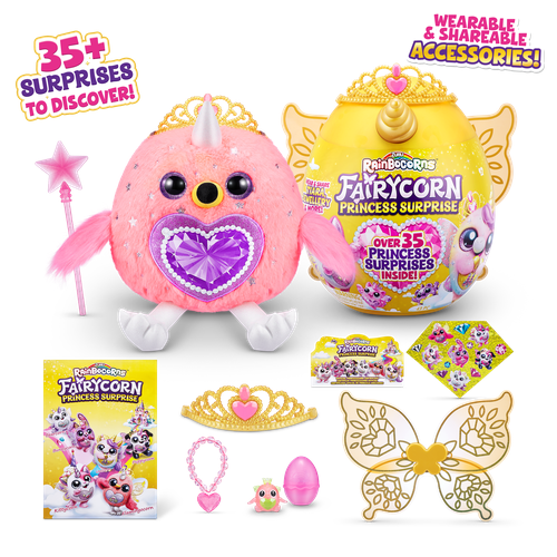 фото Игровой набор птичка сюрприз в яйце zuru rainbocorns fairycorn princess