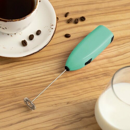 Капучинатор погружной Luazon LMR-07 от 2АА не в компл цвет зелёный 414₽