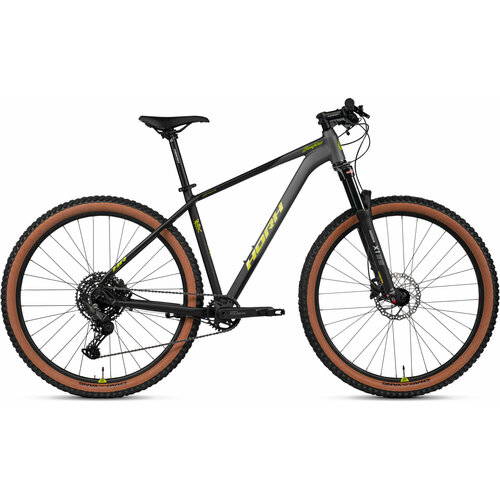 фото Велосипед horh bonfire 29" (2024) black-grey, размер рамы 19"