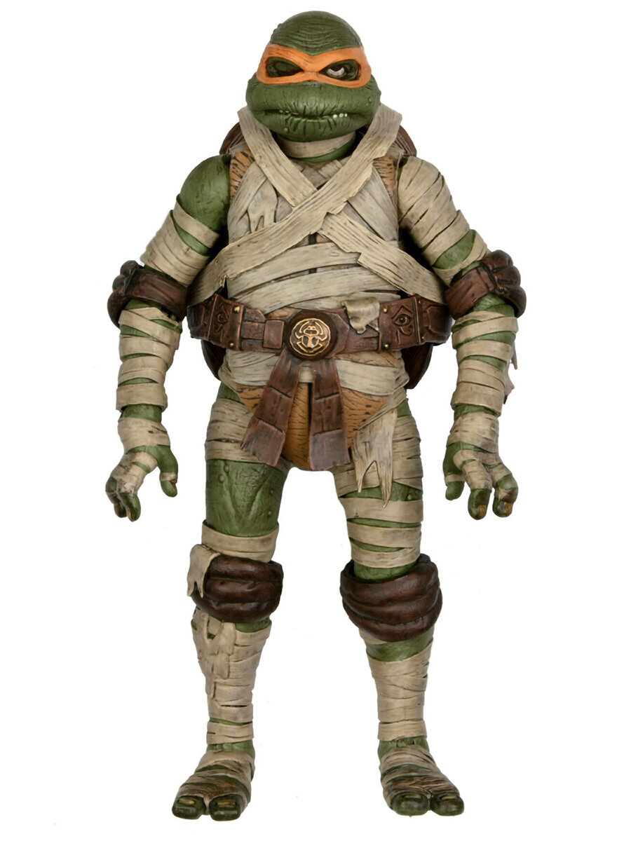 Фигурка Neca UMxTMNT - 7” Scale Action Fig - Ultimate Michelangelo Mummy (Case 6) 634482541876