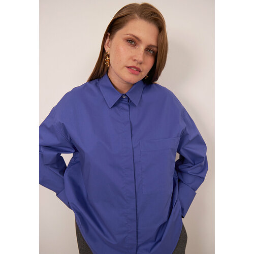 Рубашка  LeSsiSmORE, размер 50, синий