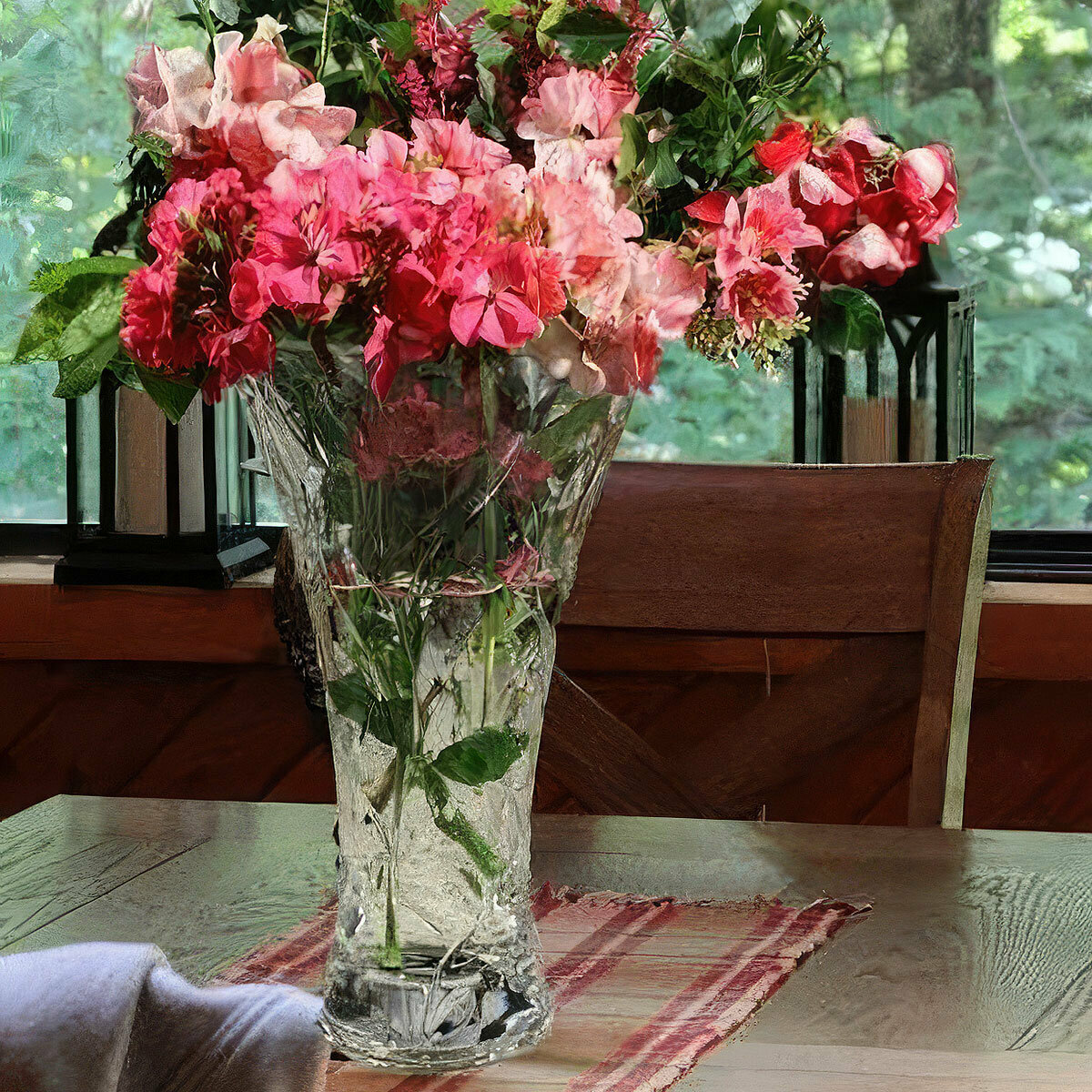 фото Ваза 30см RCR Cristalleria Italiana Laurus