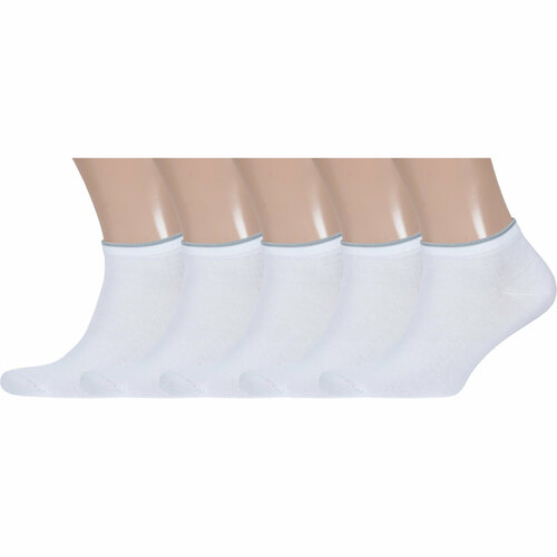 Носки LorenzLine, 5 пар, размер 29, белый