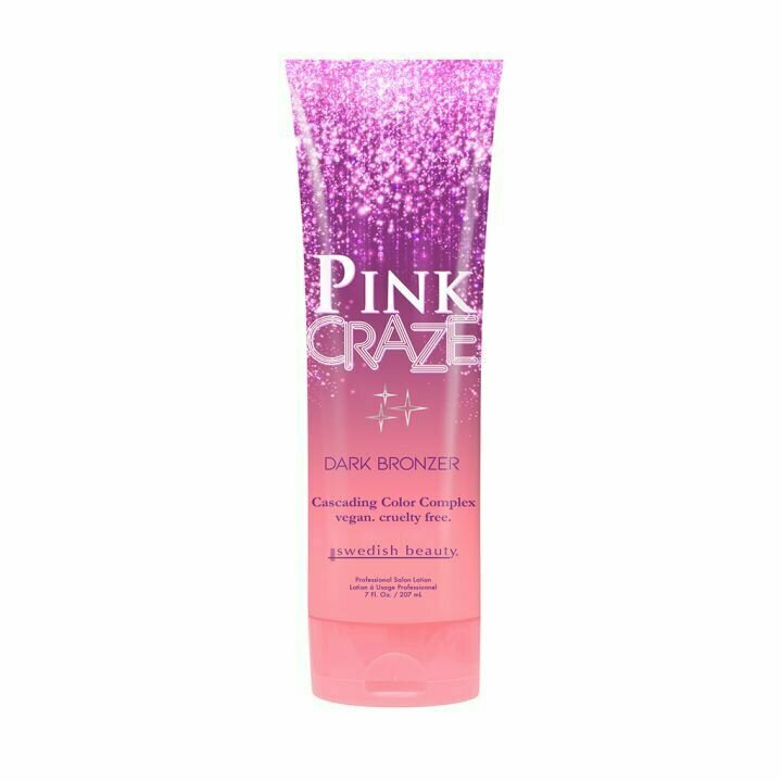 Крем для загара Naturally Pink Craze Swedish Beauty