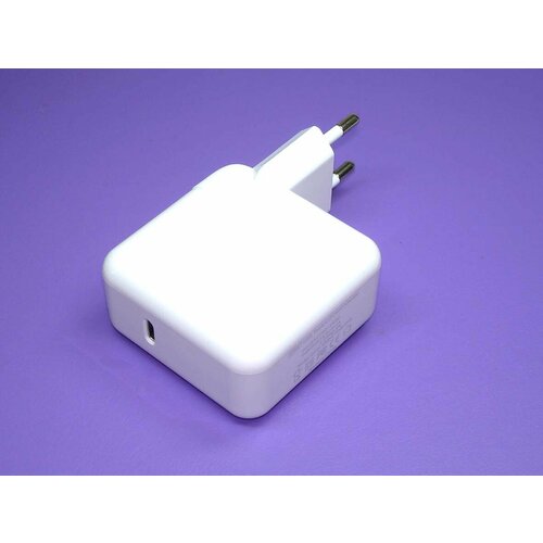зарядное устройство блок питания зарядка для ноутбука apple 67вт usb type c oem Блок питания (зарядка) для ноутбука Apple A1540, MJ262Z/A (USB Type-C, 29W) OEM