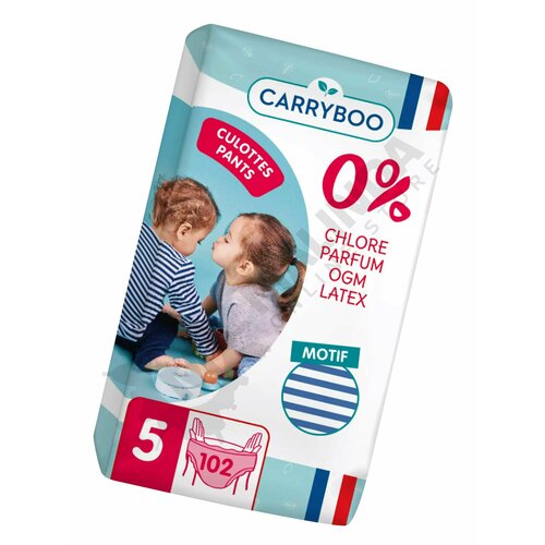 CARRYBOO Подгузники-трусики Training Pants Sensitive Skin Economy T5 JUNIOR (12-18 кг) 34 шт Размер 5