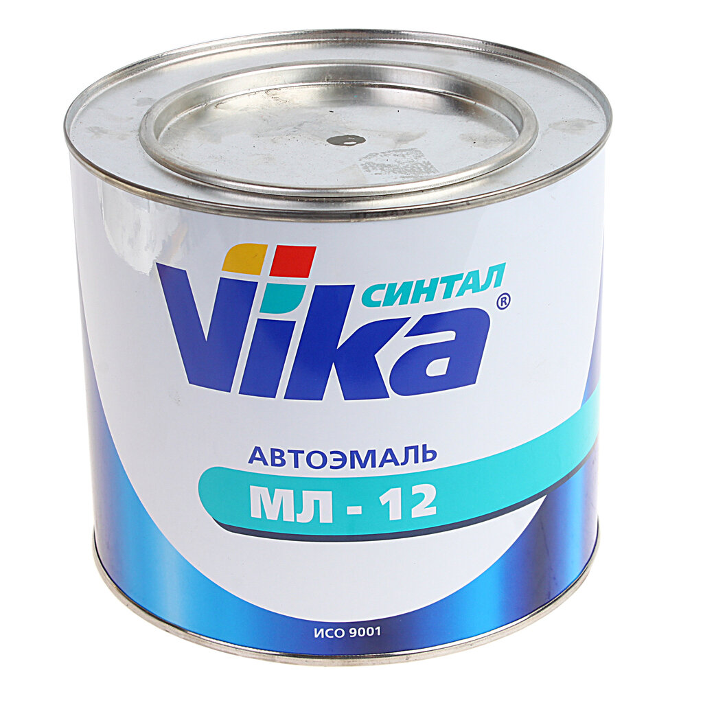 фото Краска защитная хаки 2кг синтал VIKA