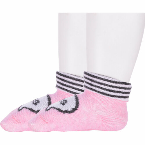 фото Носки conte 2 пары, размер 8, розовый