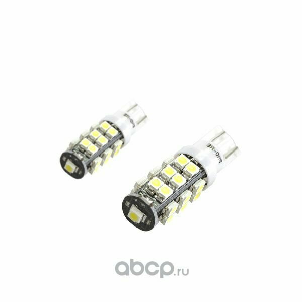 Лампа автомобильная светодиодная SHO-ME , T10, 12В, 2шт - фото №2